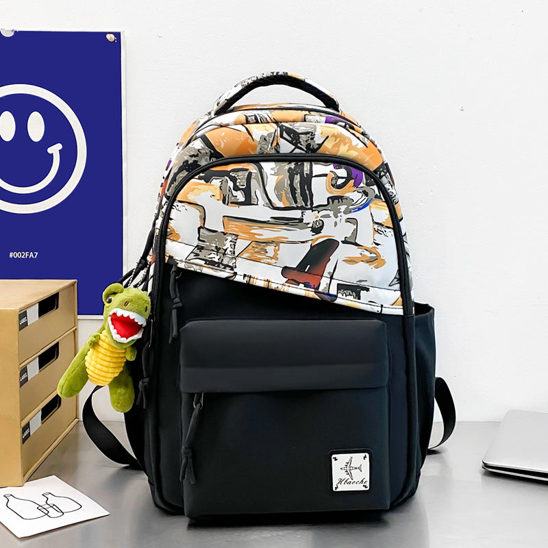 Damen kreativer Freizeitrucksack mit plakativen Mustern Nord Taschen