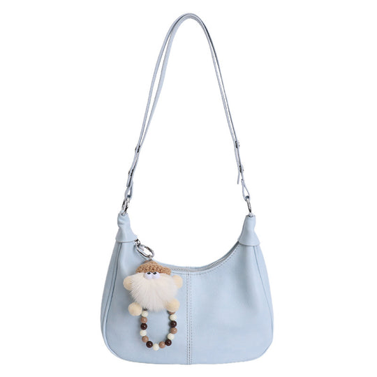Damen Hobo-Tasche mit niedlichen Anhängern und verstellbarem Schulterriemen Nord Taschen