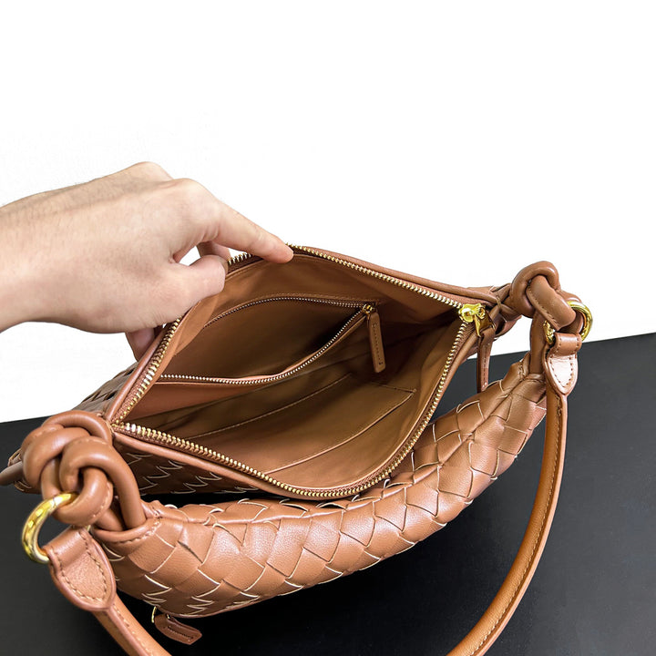 Damen Handtasche im eleganten Woven-Design Nord Taschen