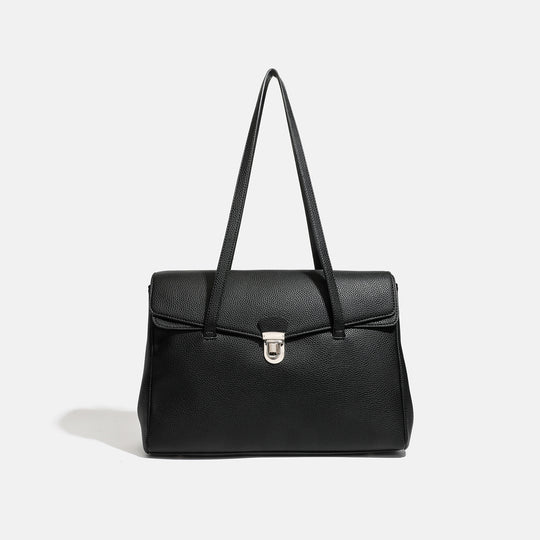 Damen elegante Handtasche mit strukturiertem Material Nord Taschen