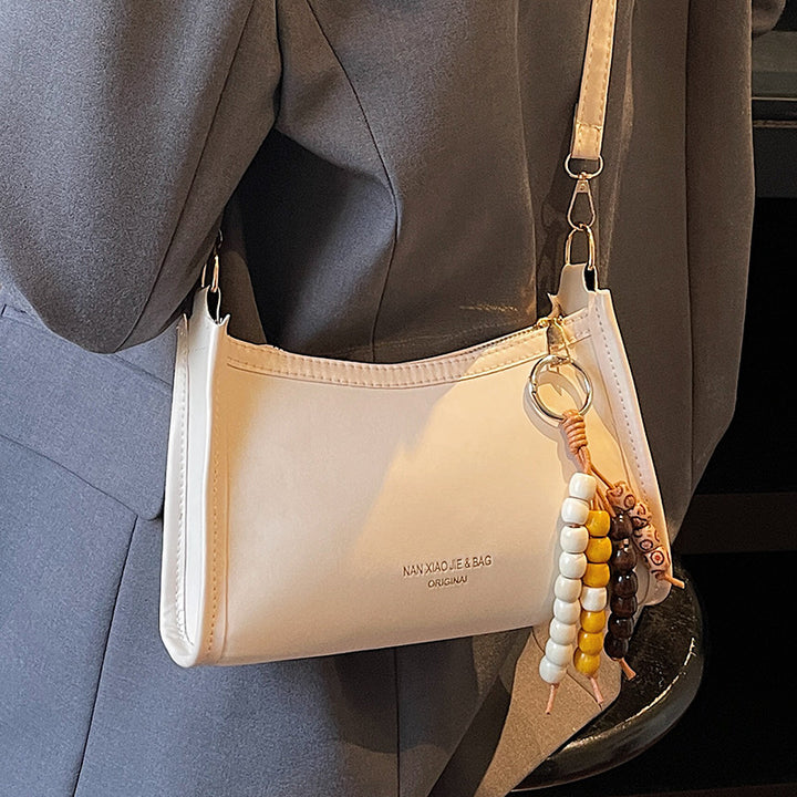Damen Henkeltasche mit einzigartigem Dekor und praktischem Reißverschluss Nord Taschen