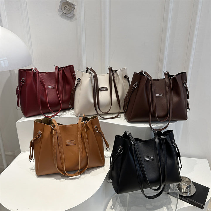 Damen elegante große Tragetasche mit verstellbaren Trageriemen Nord Taschen