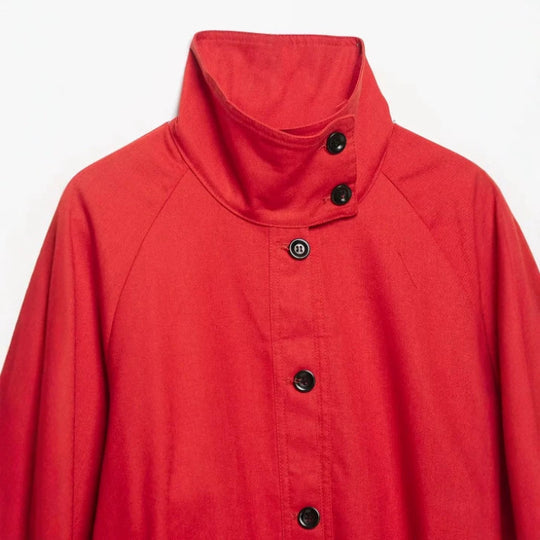 Damen Kurz geschnittener Boxy‑Blouson mit hohem Stehkragen und überschnittenen Ärmeln Nord Taschen