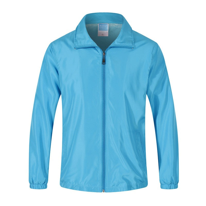 Herren Leichte Windjacke mit Mesh-Innenfutter, Stehkragen & elastischem Saum Nord Taschen