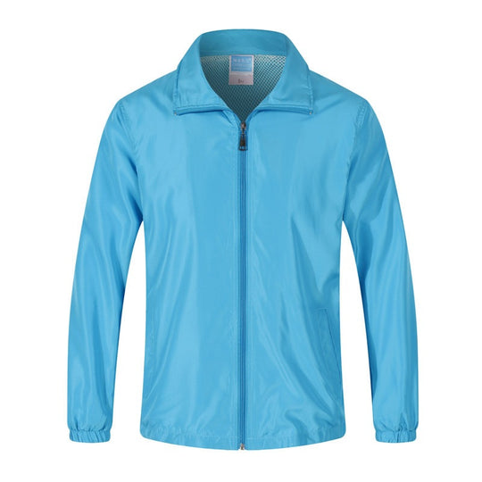 Herren Leichte Windjacke mit Mesh-Innenfutter, Stehkragen & elastischem Saum Nord Taschen