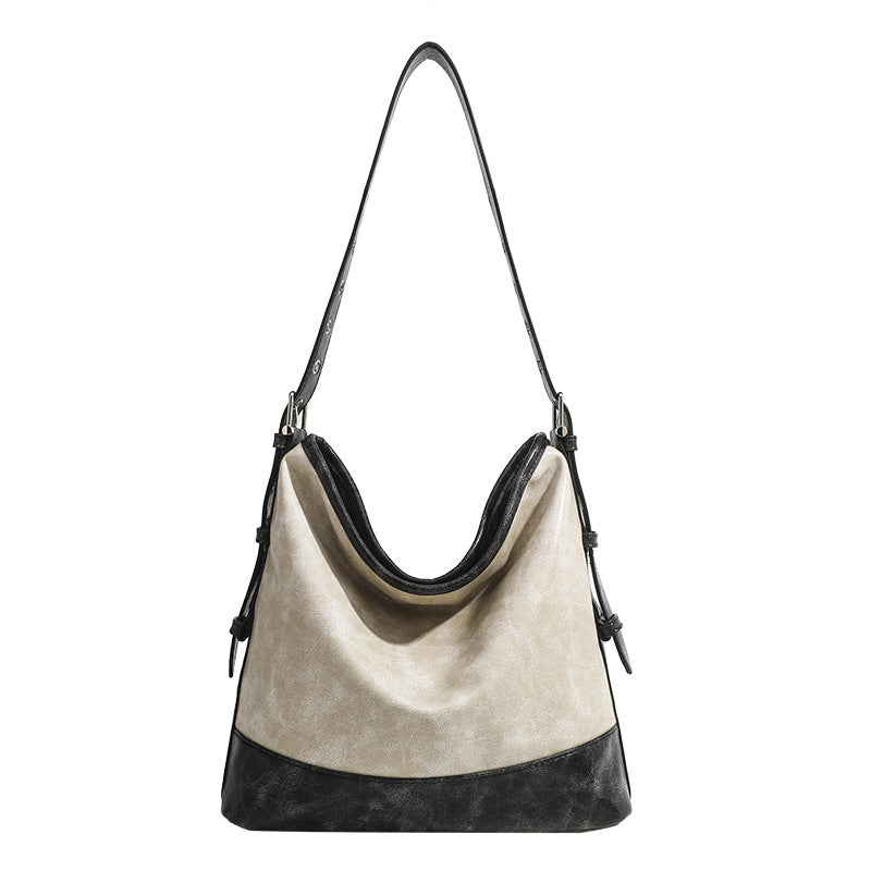 Damen Hobo-Tasche mit geschwungenem Schnitt und hochwertiger Innenausstattung Nord Taschen
