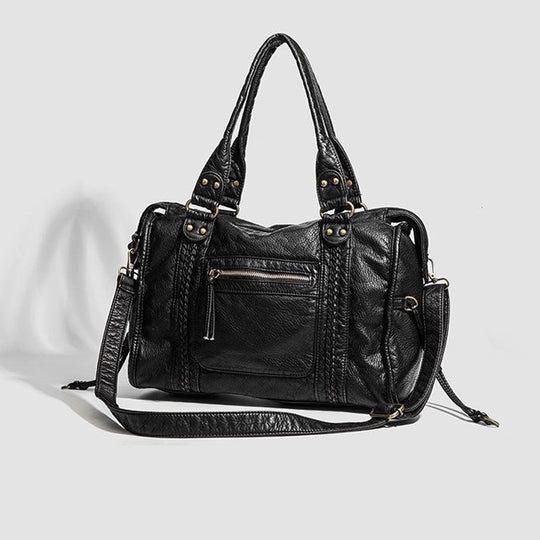 Damen Tragetasche mit eleganten Metallakzenten und praktischem Innenlayout Nord Taschen