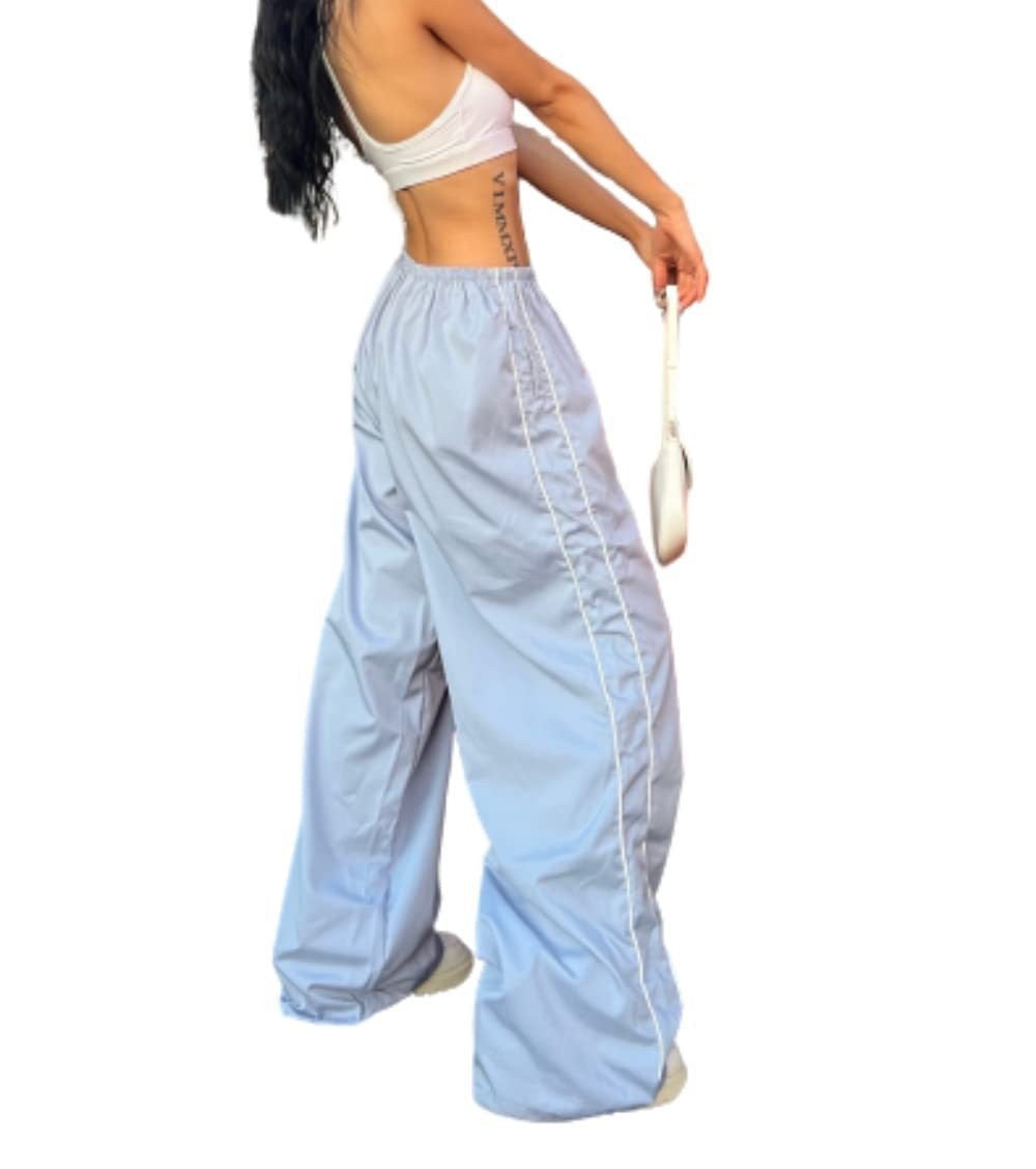 Damen Sportliche High-Waist Freizehhosen