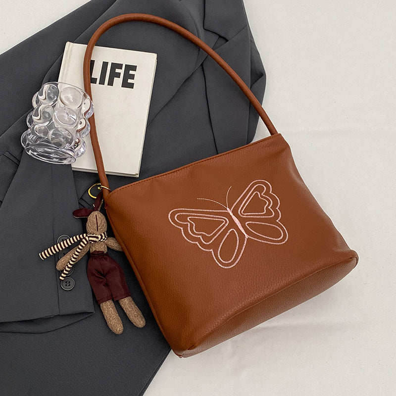 Damen Umhängetasche mit exklusivem Schmetterlingsdesign Nord Taschen