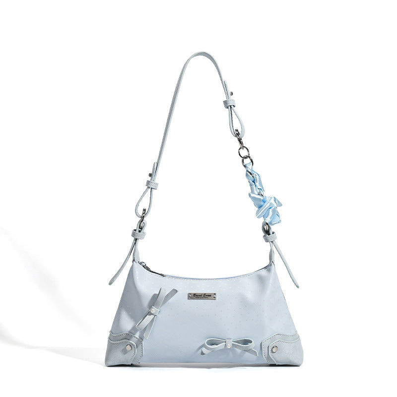 Damen modische Handtasche mit dekorativen Schleifen Nord Taschen