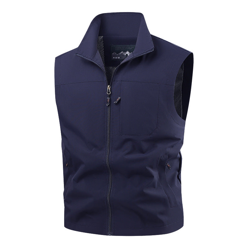 Herren Multifunktionale Outdoor-Gilet Nord Taschen