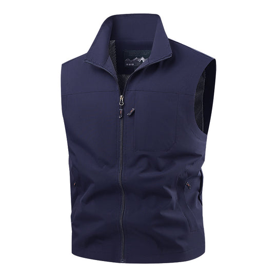Herren Multifunktionale Outdoor-Gilet Nord Taschen