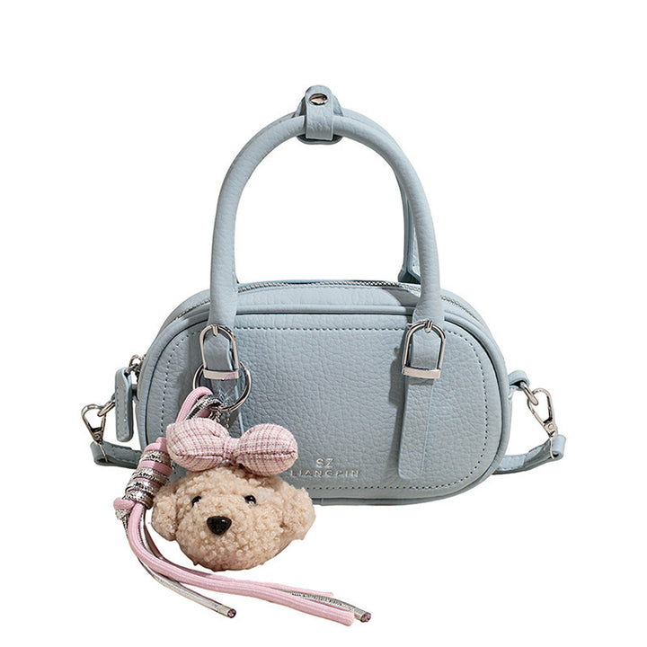 Damen Mini-Handtasche mit herausnehmbarem Teddy-Anhänger Nord Taschen