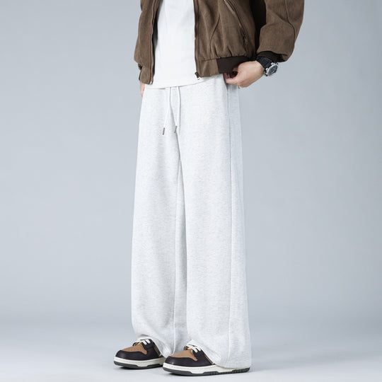 Herren Weite Oversize-Baggy-Loungehose mit Tunnelzugbund und fließender Jersey‑Qualität Nord Taschen