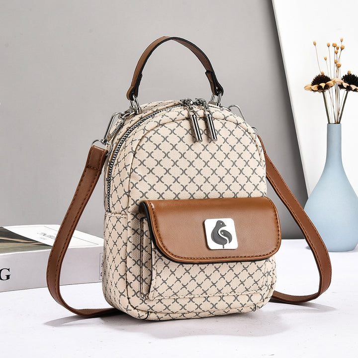 Damen Rucksackhandtasche mit eleganten Mustern und vielseitigen Trageoptionen Nord Taschen
