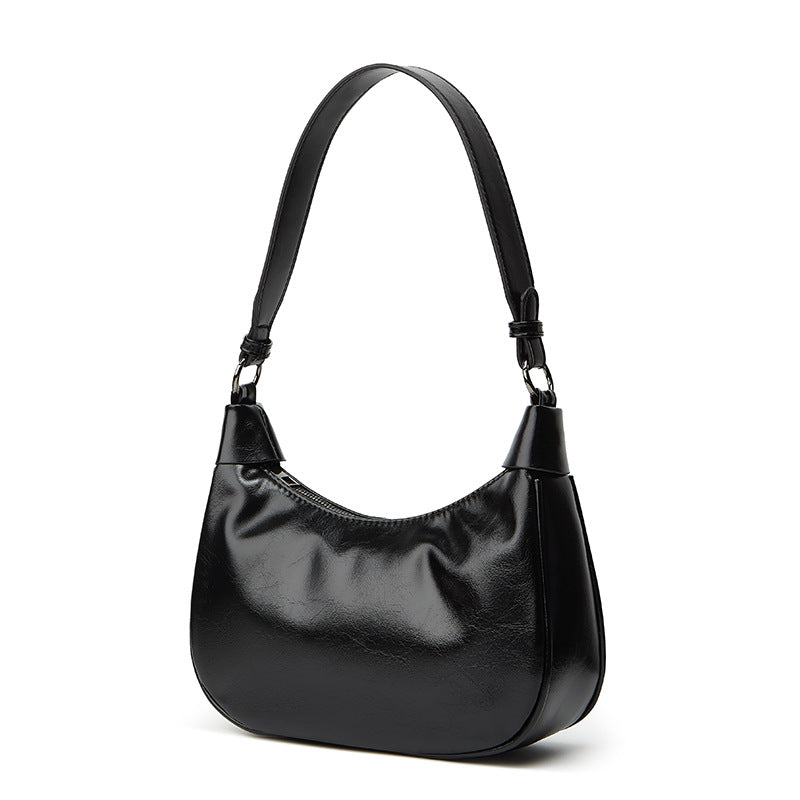 Damen Schultertasche mit elegantem Faltendesign und abnehmbarem Gürtel Nord Taschen