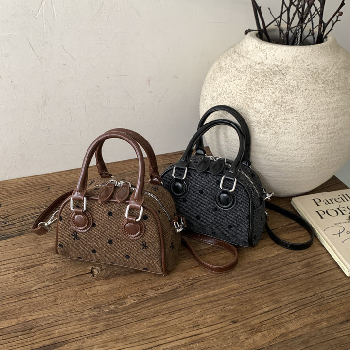Damen Mini-Handtasche aus hochwertigem Material mit strukturierter Oberfläche Nord Taschen