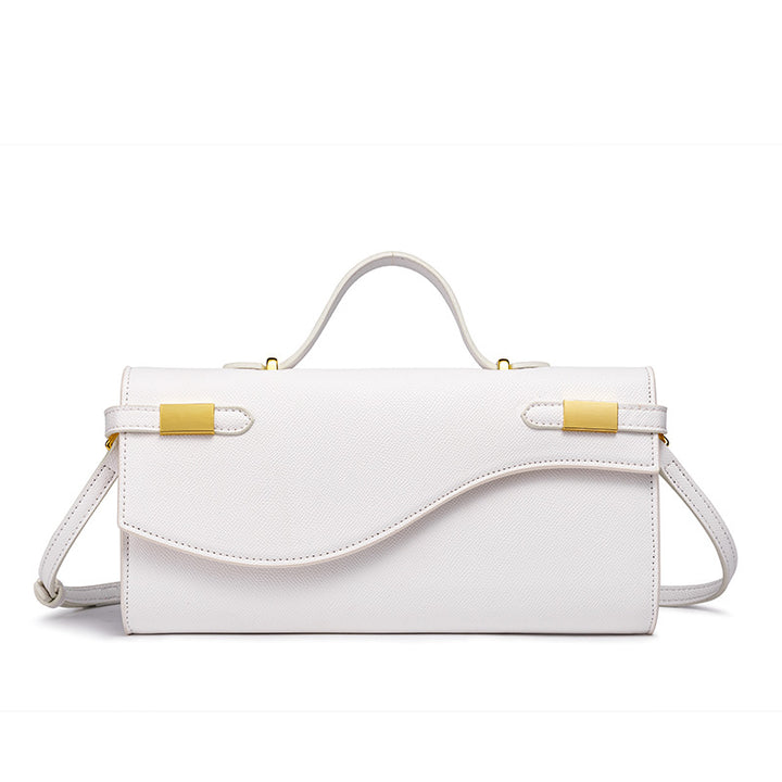 Damen Handtasche mit modernem Wellenmuster und elegantem Verschluss Nord Taschen