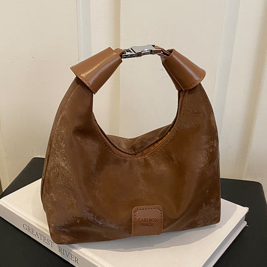 Damen modische Handtasche mit innovativem Verschluss Nord Taschen