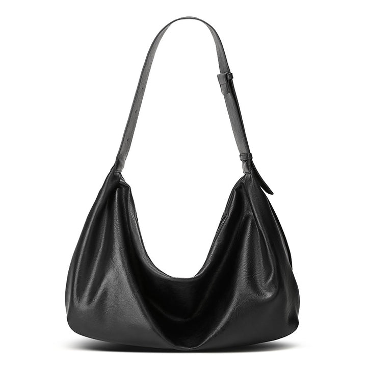 Damen Hobo-Tasche mit eleganter Drapierung und verstellbarem Schulterriemen Nord Taschen