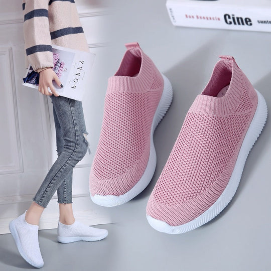 Damen Leichte und atmungsaktive Slip-On Sneakers Nord Taschen