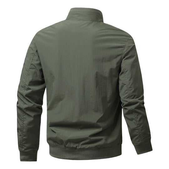Herren Sportliche Jacke mit hohen Kragen und praktischen Taschen Nord Taschen