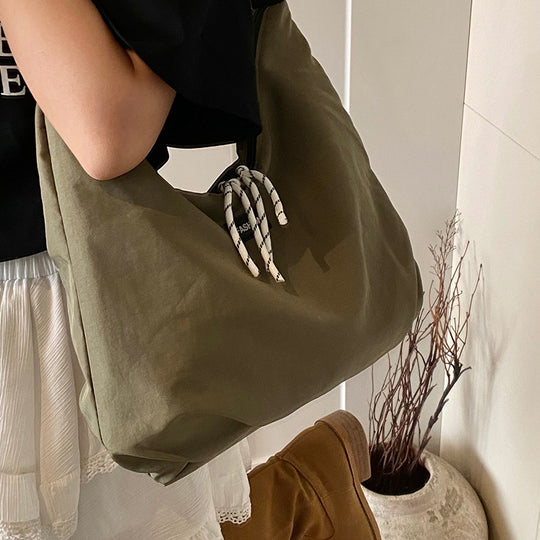 Damen lässige Beuteltasche mit Kordelzug Nord Taschen