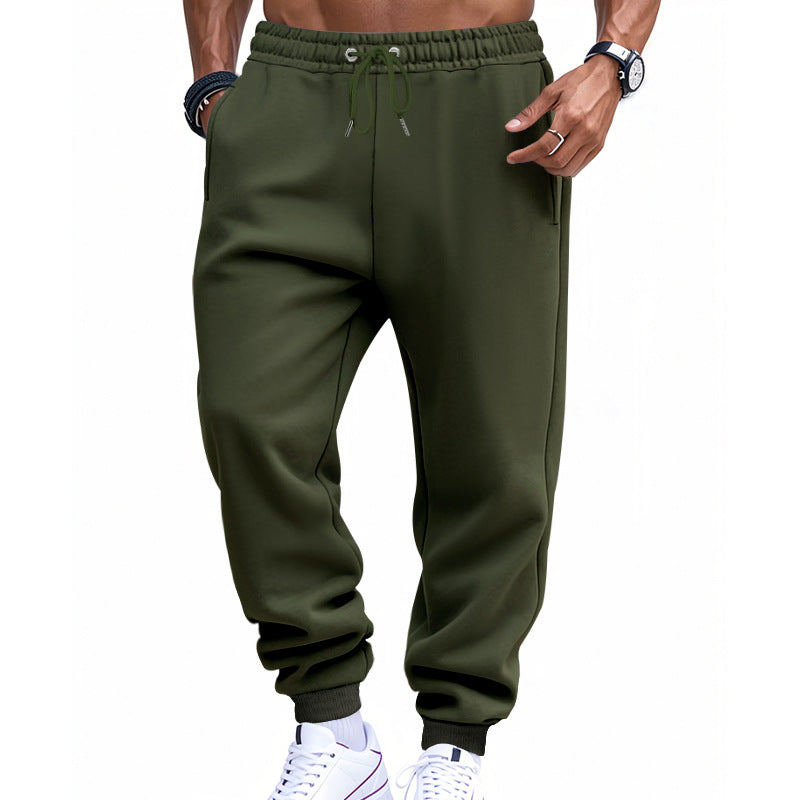 Herren bequeme Jogginghose mit elastischem Bund und praktischen Seitentaschen