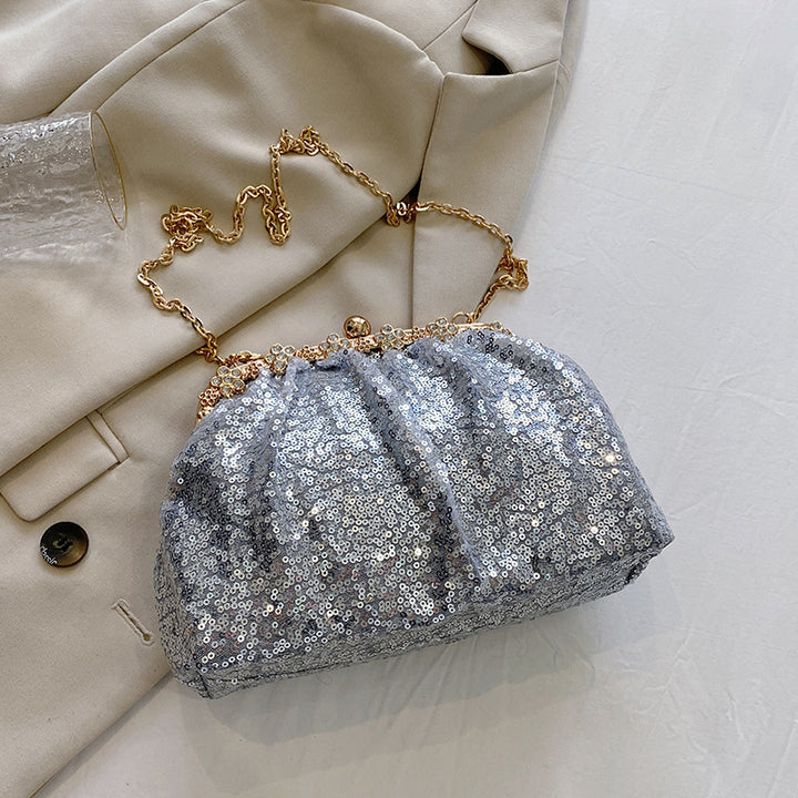 Damen glamouröse Abendtasche mit funkelnden Strassdetails Nord Taschen