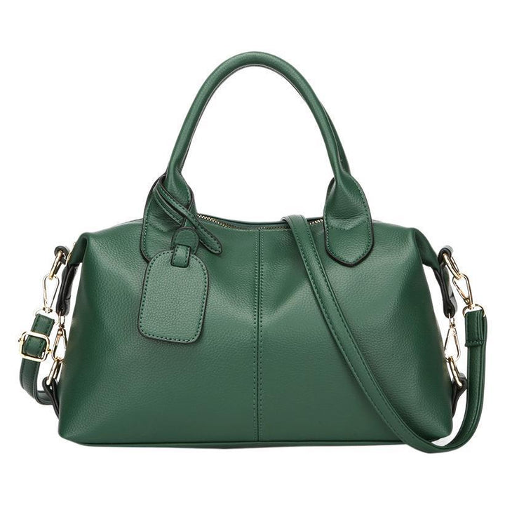 Damen elegante Handtasche mit luxuriösem Kunstleder und abnehmbarem Schultergurt Nord Taschen