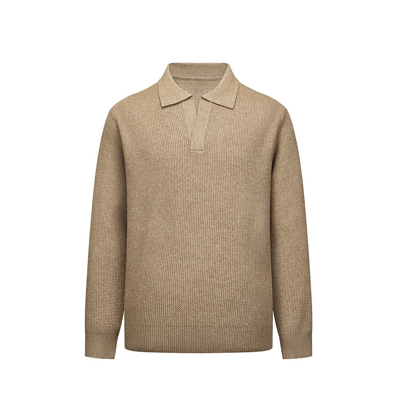 Herren Modischer Polo Pullover Nord Taschen