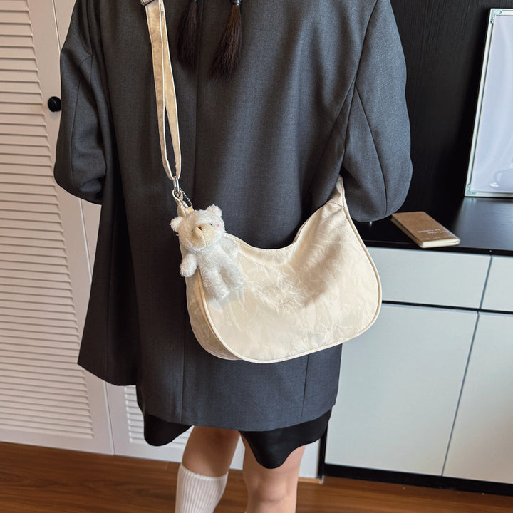 Damen Hüfttasche mit Plüsch-Anhänger Nord Taschen