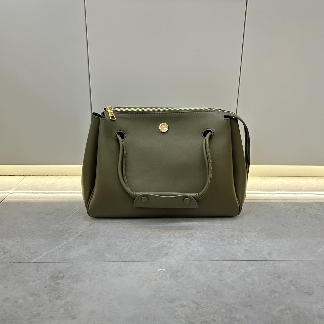 Damen praktische City-Handtasche mit elegantem Reißverschluss Nord Taschen
