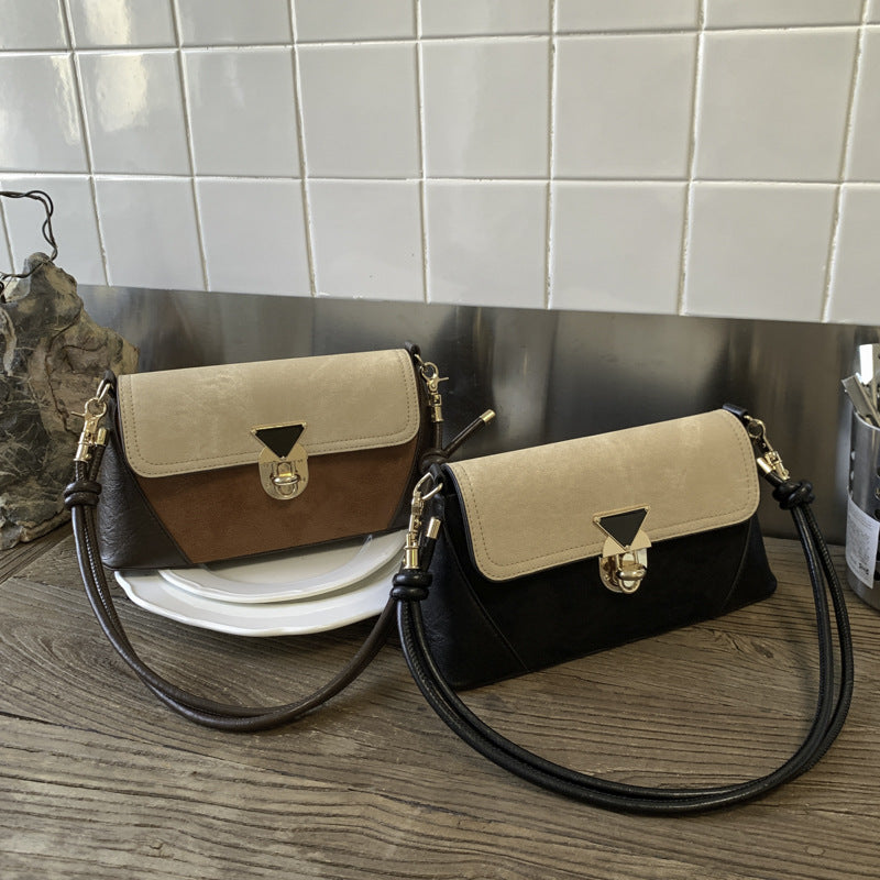 Damen elegante Umhängetasche mit strukturierter Vorderseite Nord Taschen