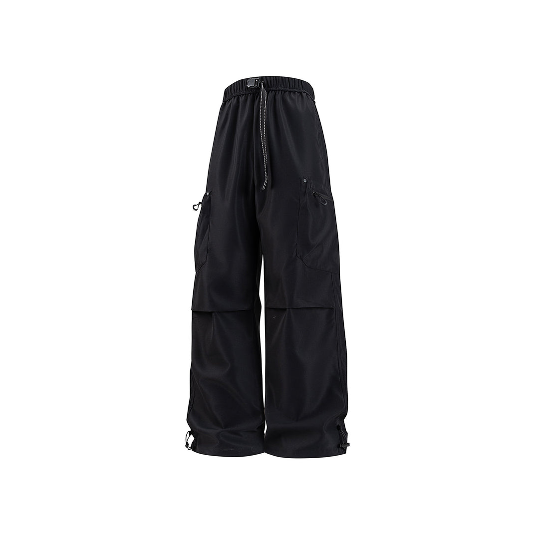 Damen Weite Technical-Cargo-Hose mit Tunnelzugbund, verstärkten Kniepartien und verstellbaren Beinabschlüssen Nord Taschen