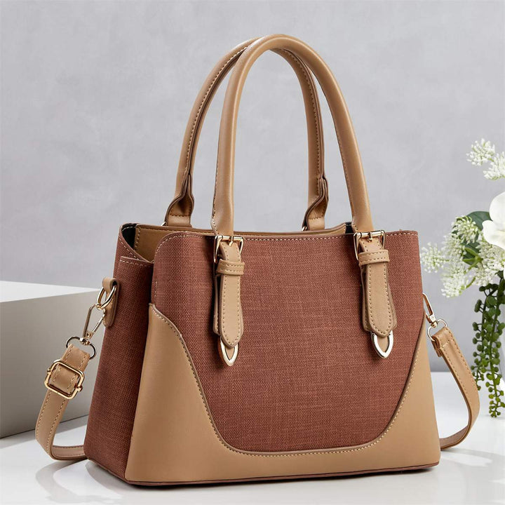 Damen elegante Handtasche mit verstellbarem Schulterriemen Nord Taschen