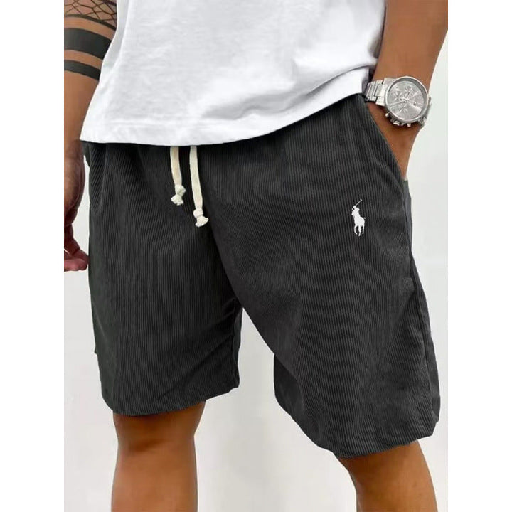 Herren Freizeithose aus weichem Baumwoll-Mix mit Gummizug R&B DMCA do not reactivate