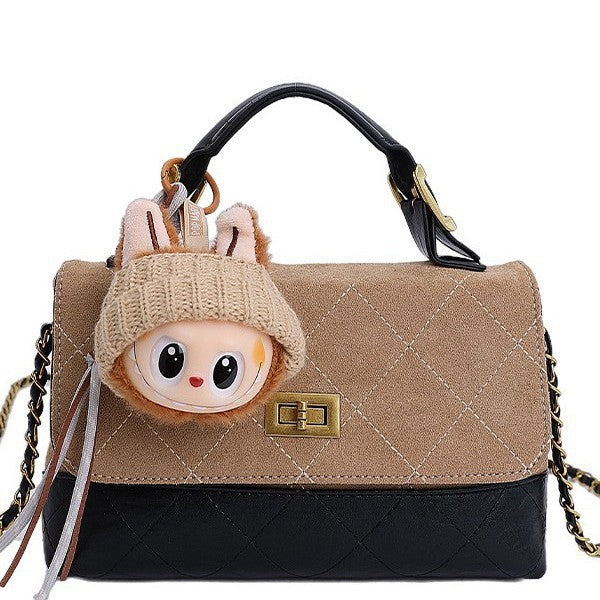 Damenhandtasche mit eleganten Steppdetails Nord Taschen