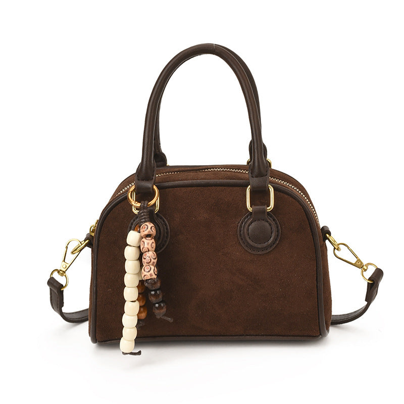 Damen Mini-Handtasche mit verspieltem Anhänger Nord Taschen