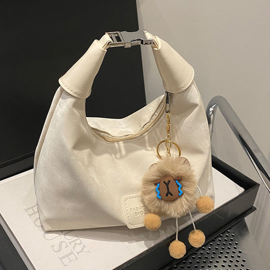 Damen modische Handtasche mit innovativem Verschluss Nord Taschen