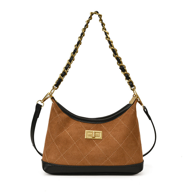 Damen modische Hobo-Tasche aus hochwertigem Wildleder Nord Taschen