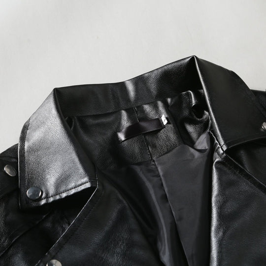 Herren stilvolle Bikerjacke aus hochwertigem Echt Nord Taschen