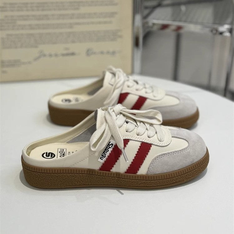 Damen Komfortable Slip-On Sneaker mit modischen Akzenten - Arvani