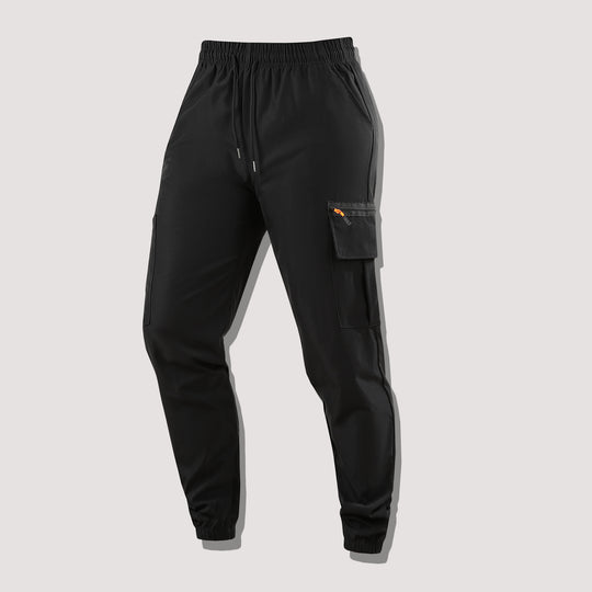 Herren Funktionale Cargo-Jogginghose mit Reißverschlusstasche und elastischem Bund Nord Taschen