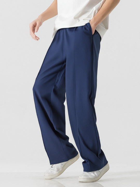 Herren Elegante, weite Freizeithose aus atmungsaktivem Gew Nord Taschene