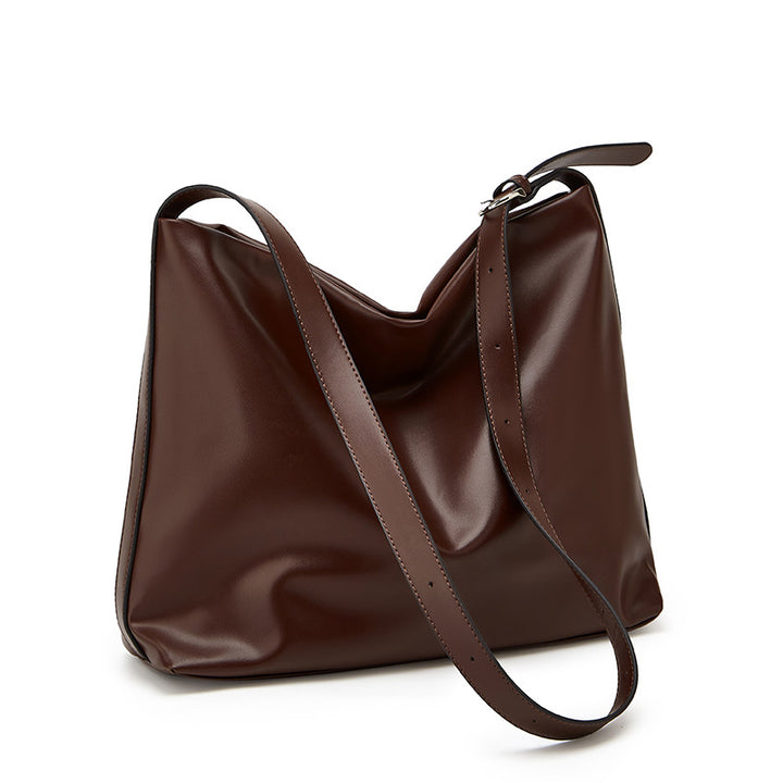 Damen Hobo-Tasche mit modernem, geschwungenem Design und verstellbarem Schulterriemen Nord Taschen