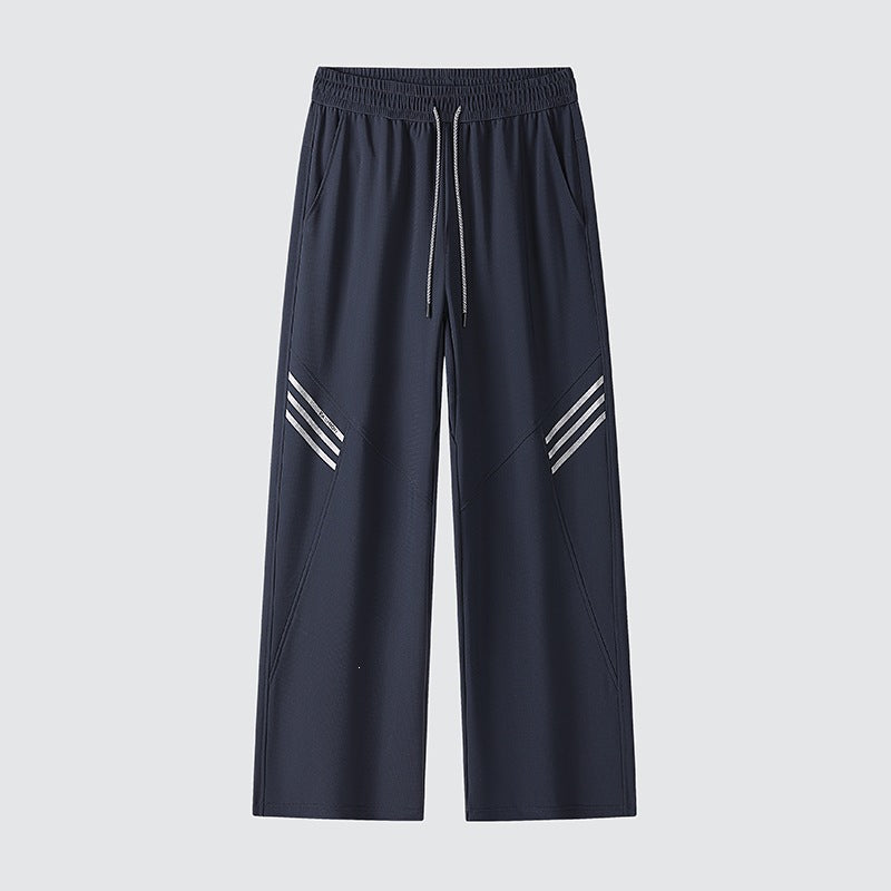 Herren Weite Relaxed-Freizeithose mit Tunnelzug & markanten Teilungsnähten Nord Taschen