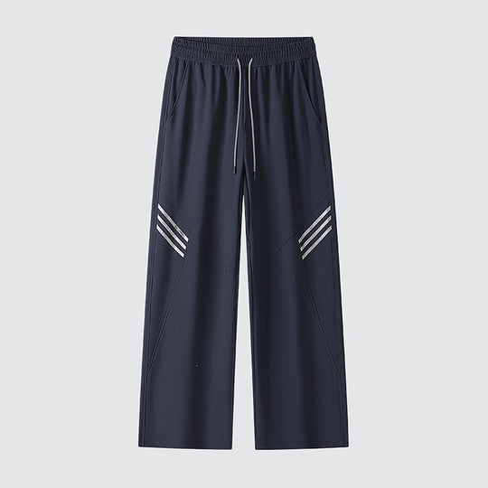 Herren Weite Relaxed-Freizeithose mit Tunnelzug & markanten Teilungsnähten Nord Taschen