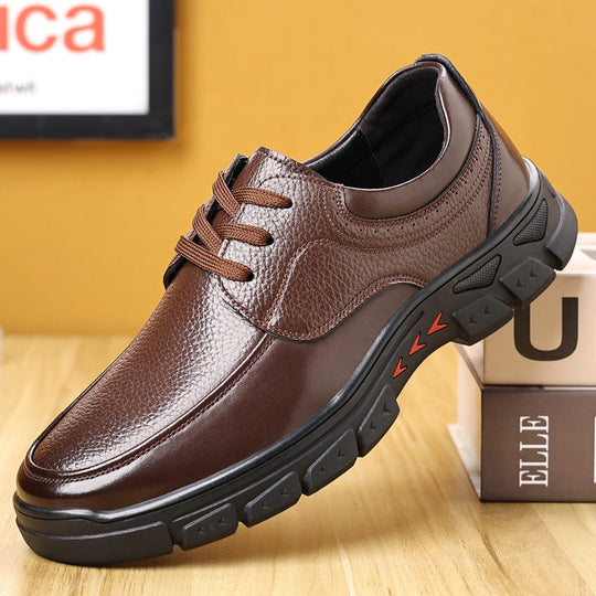 Herren Komfortable Schnürschuhe mit dämpfender Sohle und robustem Profil Nord Taschen