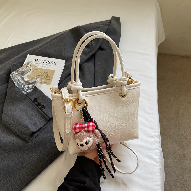 Damen stilvolle Handtasche mit abnehmbarem Schlüsselanhänger Nord Taschen